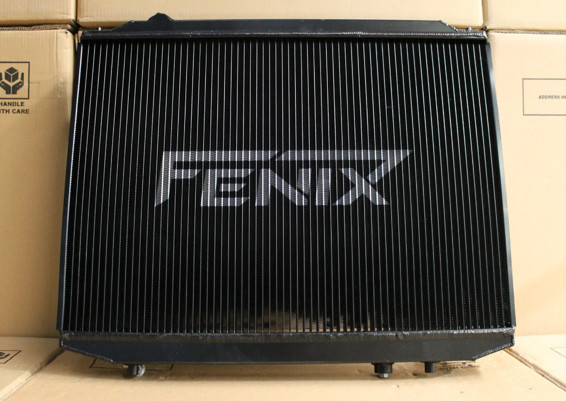 Mazda UN BT-50/B2500 B2600 B4000 Bravo UF-UN Full Alloy Performance Radiator - Black