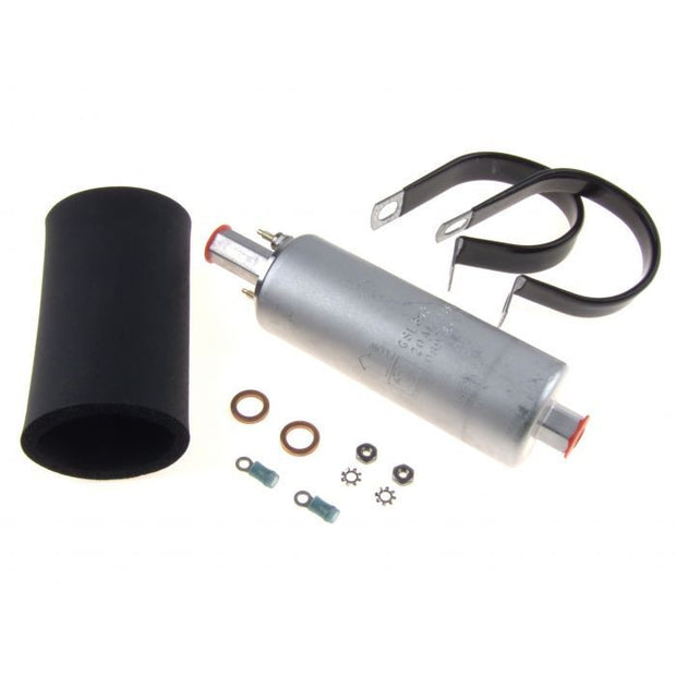 Walbro GSL393 Inline Fuel Pump 155LPH (universal external pump) With Fitting Kit