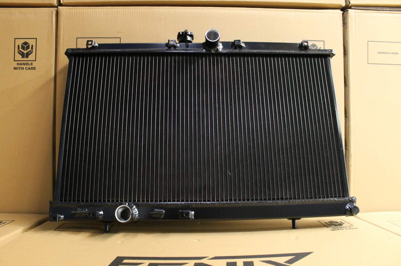 Mitsubishi Evolution 7-8-9 Full Alloy Performance Radiator - Black