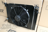 FENIX Holden VB-VC-VH-VK Commodore v8 Full Alloy Manual Radiator, Custom Built Shroud & 16