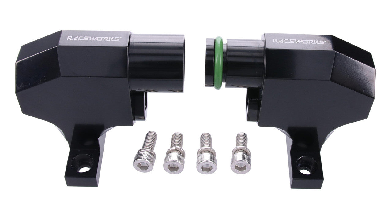 Raceworks AN-10 ORB Flex Sensor Flow Bypass Fitting - Suits ALY-151BK and FSA-023