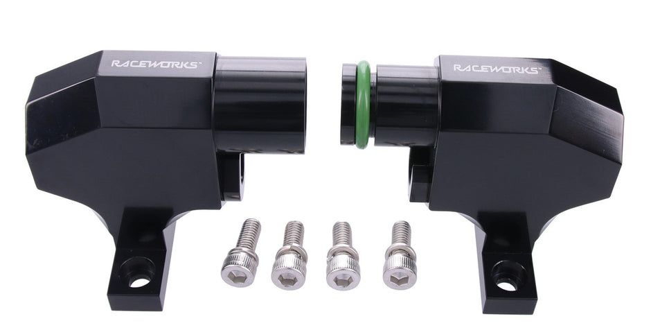 Raceworks AN-10 ORB Flex Sensor Flow Bypass Fitting - Suits ALY-151BK and FSA-023