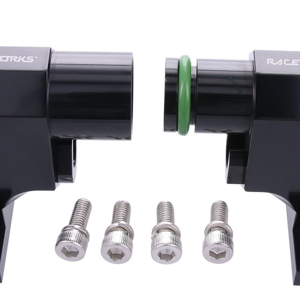 Raceworks AN-10 ORB Flex Sensor Flow Bypass Fitting - Suits ALY-151BK and FSA-023