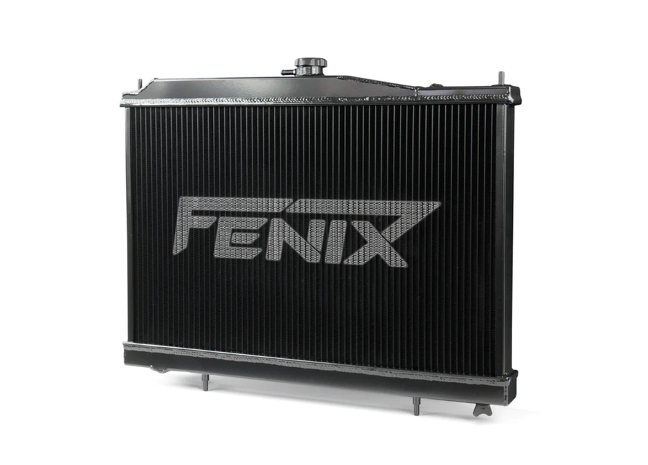 Nissan Skyline R33/R34 93-02 FENIX Heavy Duty Alloy Performance Radiator - Black