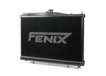 Nissan Skyline R33/R34 93-02 FENIX Heavy Duty Alloy Performance Radiator - Black