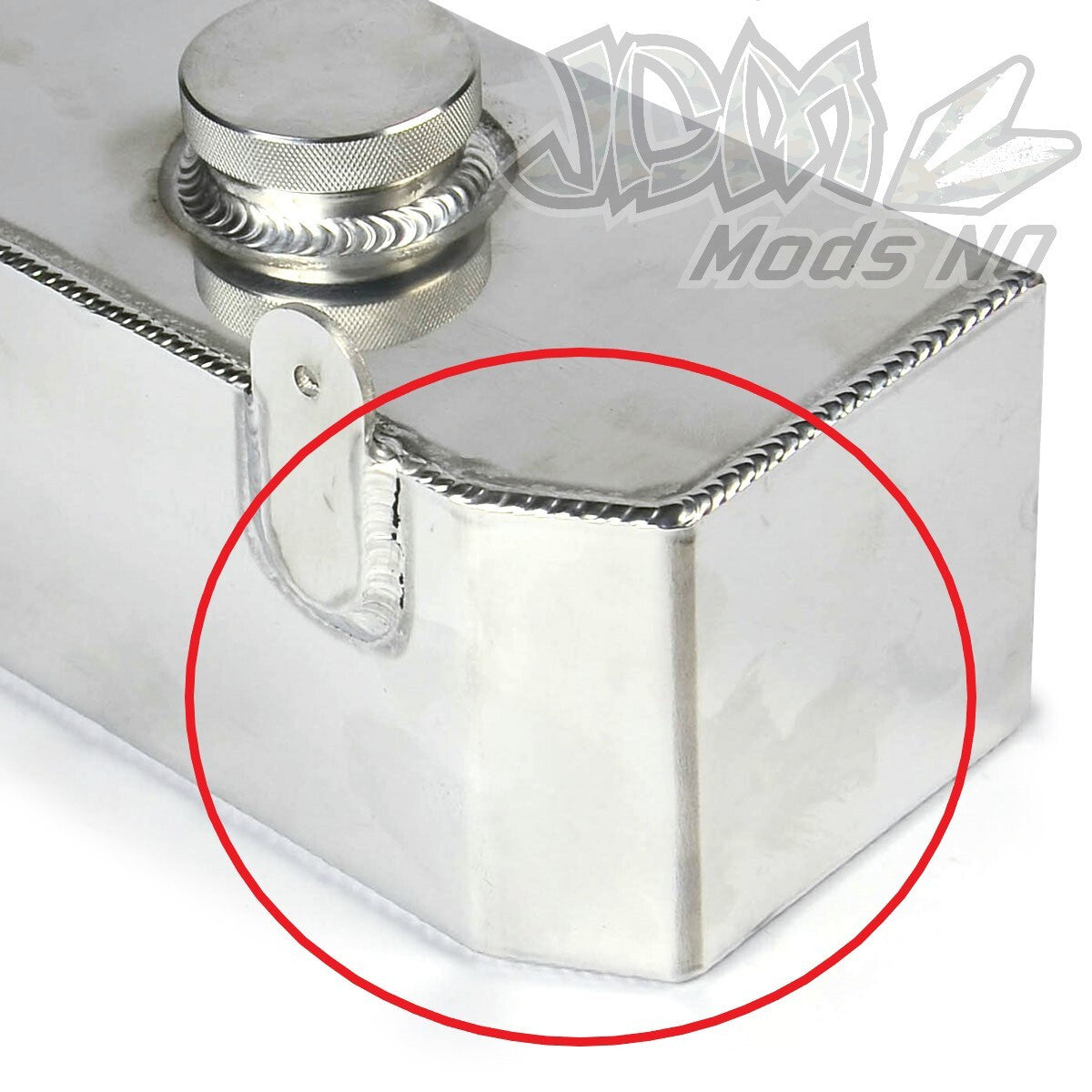 SAAS Windscreen Washer Bottle Polished Alloy HK HT HG LC LJ Universal