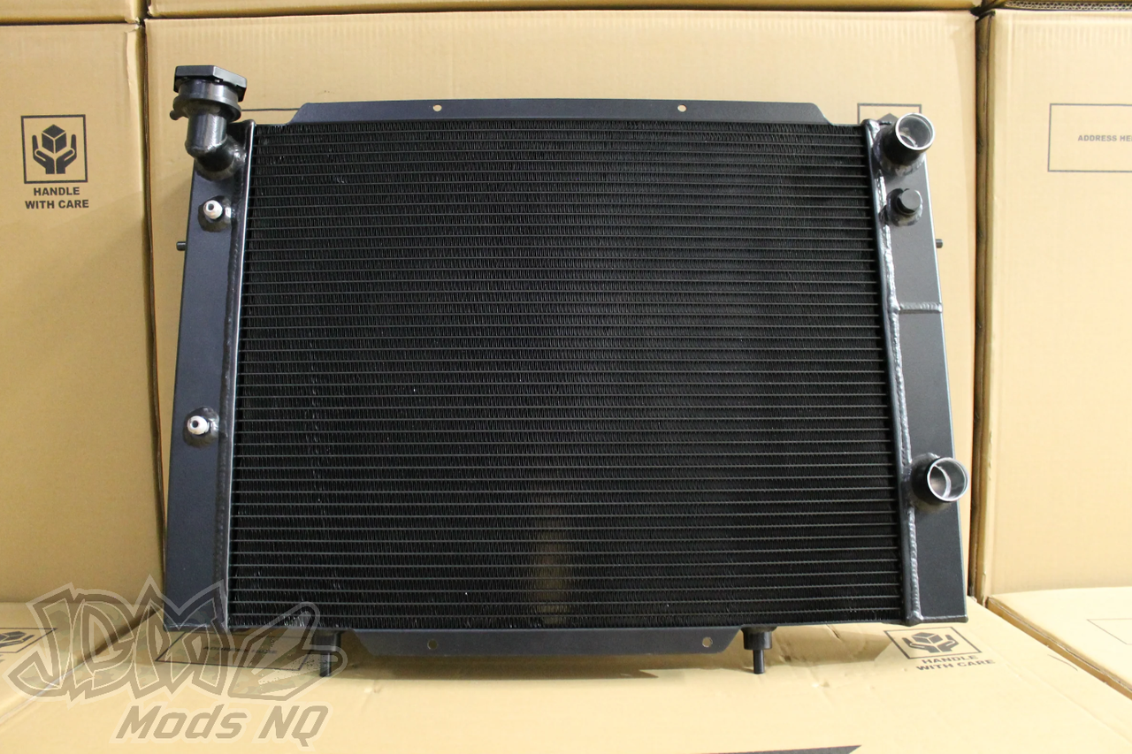 FENIX Holden VB-VC-VH-VK LS1 Conversion Full Alloy Performance Radiator - Black