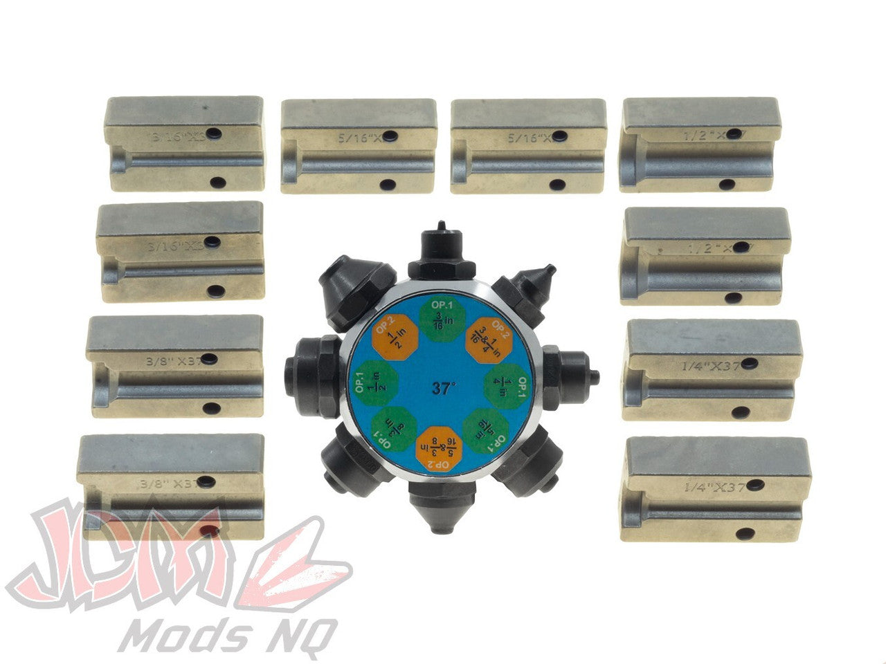 Raceworks 37 Degree AN Die Kit - Suits RWT-023 Flaring Tool RWT-033