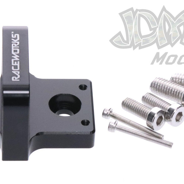 Raceworks 3 Port Solenoid Black Billet Mount