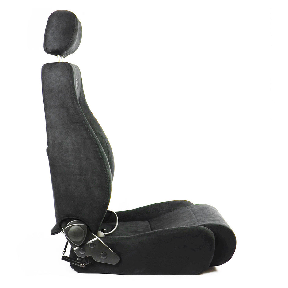 Trax 4x4 Seat Black Water Repellant Cloth ADR Compliant