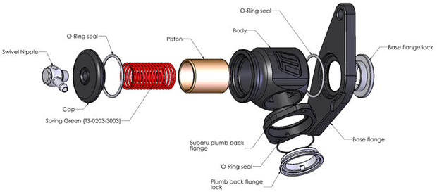 Turbosmart Kompact Blow Off Valve Plumb Back - Subaru WRX 01-07/STI 01-21/FXT 06-08