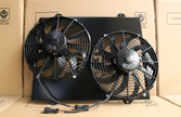FEINX Holden VL-VN-VP-VR-VS Commodore V8 Custom Built Shroud & Twin Spal 12