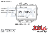 FENIX OEM Replacement Radiator Suits Mitsubishi Pajero NA-NL 3.
