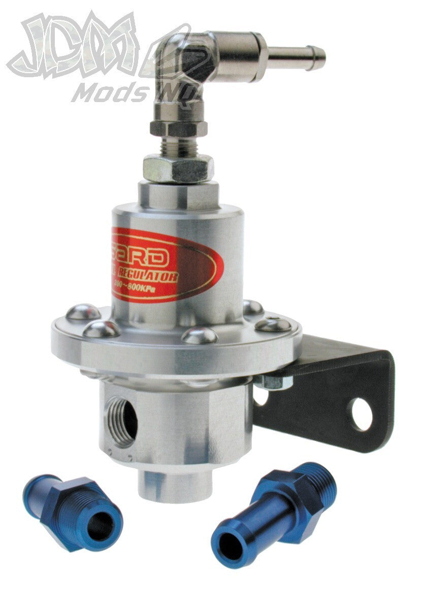 Sard Genuine Fuel Pressure Regulator Standard w/8mm Barbs - Silver