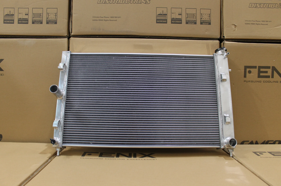 Holden VZ Commodore V8 Full Alloy Performance Radiator - Polished