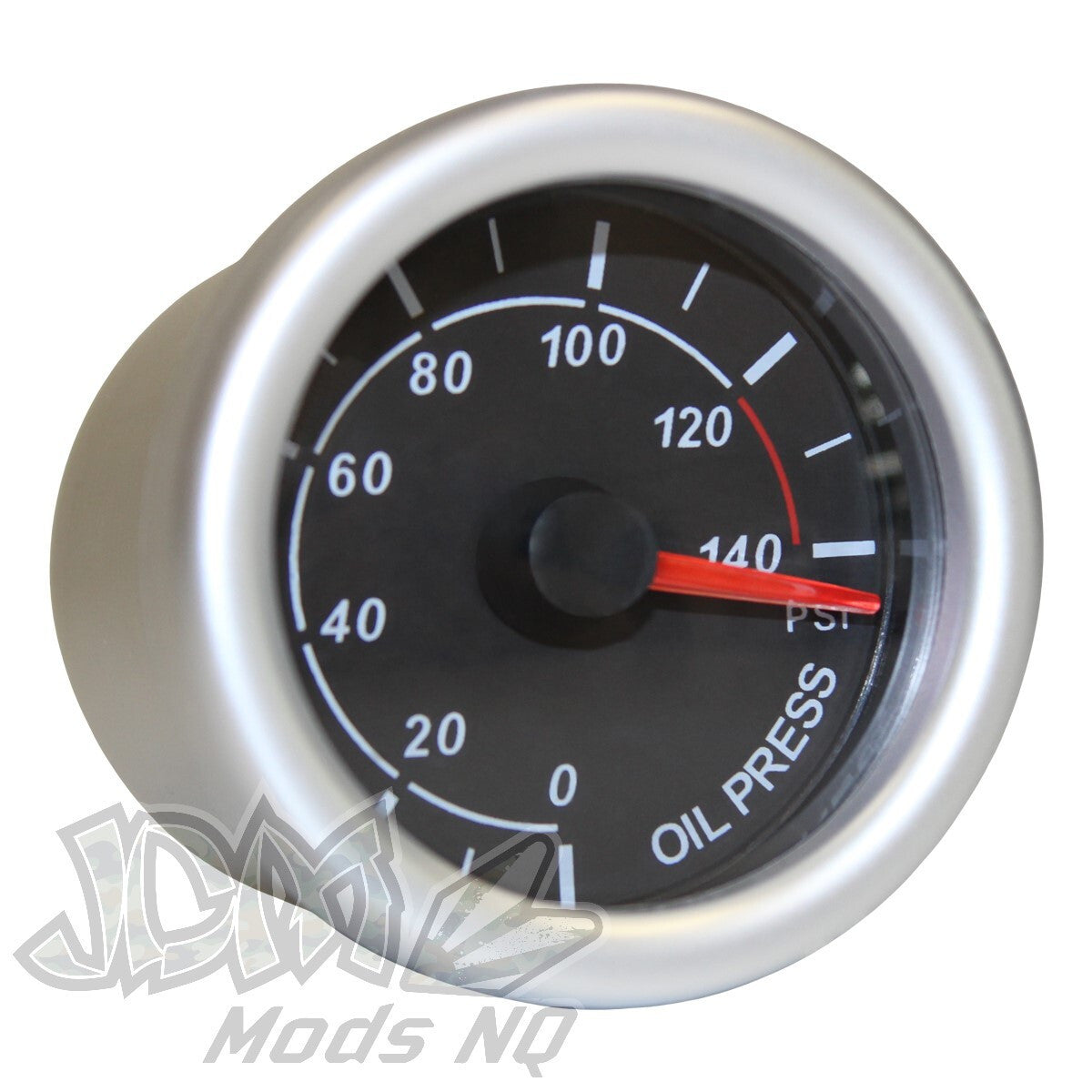 Oil Press Gauge 0-140psi 52mm Black Autoline