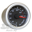Oil Press Gauge 0-140psi 52mm Black Autoline