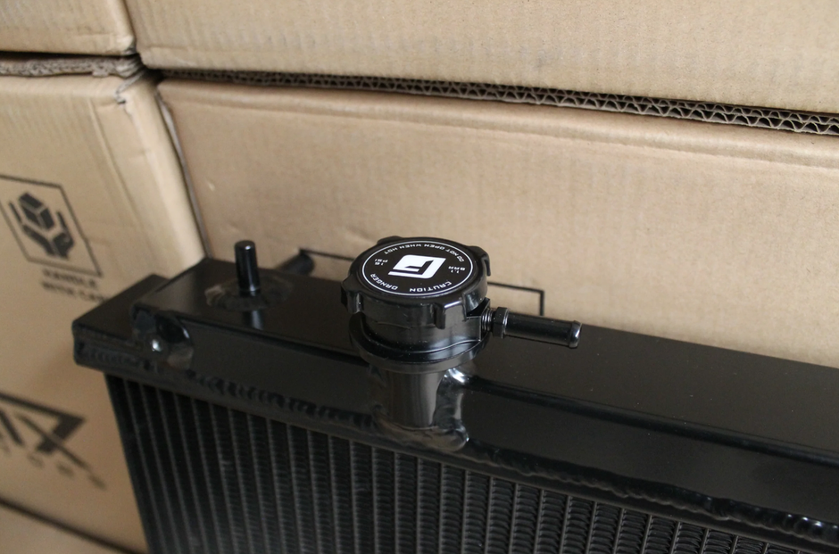 Nissan 350Z Full Alloy Performance Radiator - Black