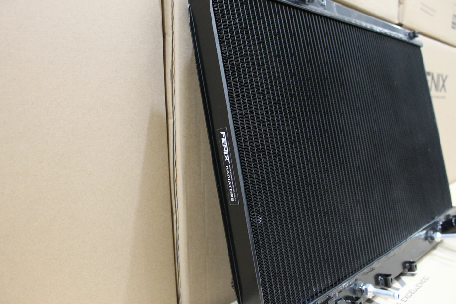 Toyota Soarer JZZ30R Full Alloy Performance Radiator - Black