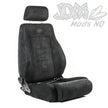 Trax 4x4 Seat Black Water Repellant Cloth ADR Compliant