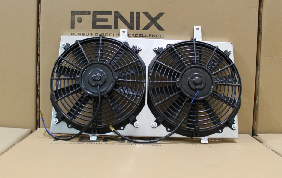 Toyota Corolla AE86 Full Alloy Performance Radiator & Fan Shroud Kit