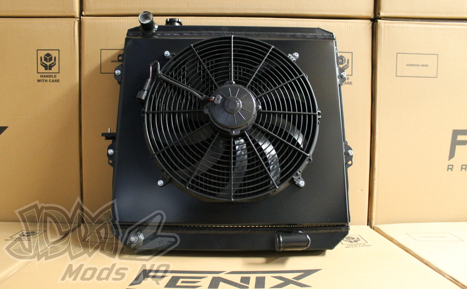 Full Alloy Radiator & Custom Built Shroud for Toyota LN106-LN107-LN111 Hilux