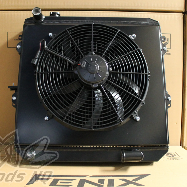 Full Alloy Radiator & Custom Built Shroud for Toyota LN106-LN107-LN111 Hilux