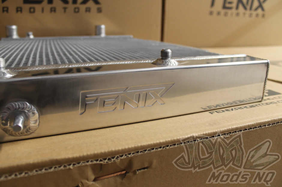 FENIX Holden VB-VC-VH-VK LS1 Conversion Full Alloy Performance Radiator - Polished