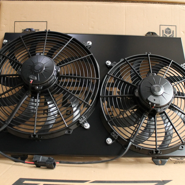 Ford XC-XD-XE Falcon Custom Built Shroud & Twin Spal Fans
