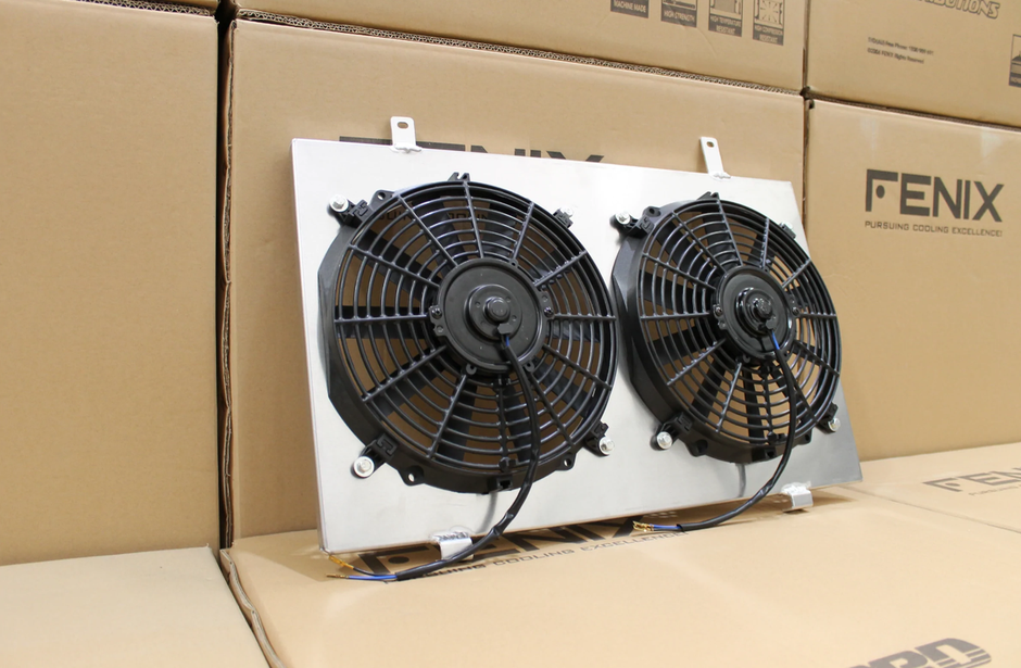FENIX Nissan Skyline R33/R34 93-02 Fan Shroud & Fans