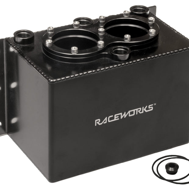 Raceworks Surge Tank Kit Black Suit Twin 044 - 3L