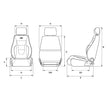 Trax 4x4 Seat Premium Black Leather ADR Compliant