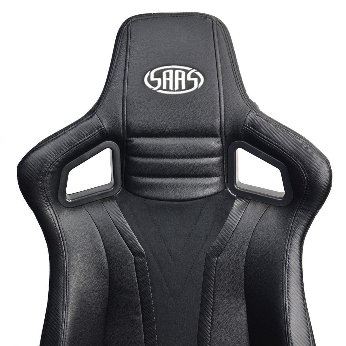 Executive Office Chair Black with Carbon Accents Gaming