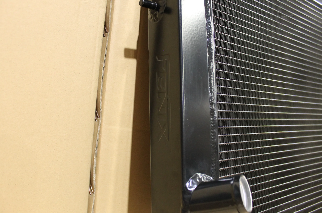 Holden VB-VC-VH-VK V8 Full Alloy Performance Radiator - Black