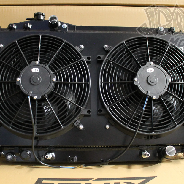 Fenix Full Alloy Performance Radiator & Fan Shroud Kit For Toyota Soarer JZZ30R JZZ31R-1