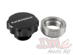Raceworks Weld On Steel Diff Filler With Black Aluminium Male Cap 1