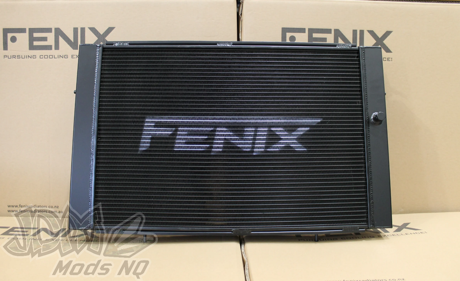 Fenix Full Alloy Performance Radiator - Suits Holden WB Statesman V8 - Black