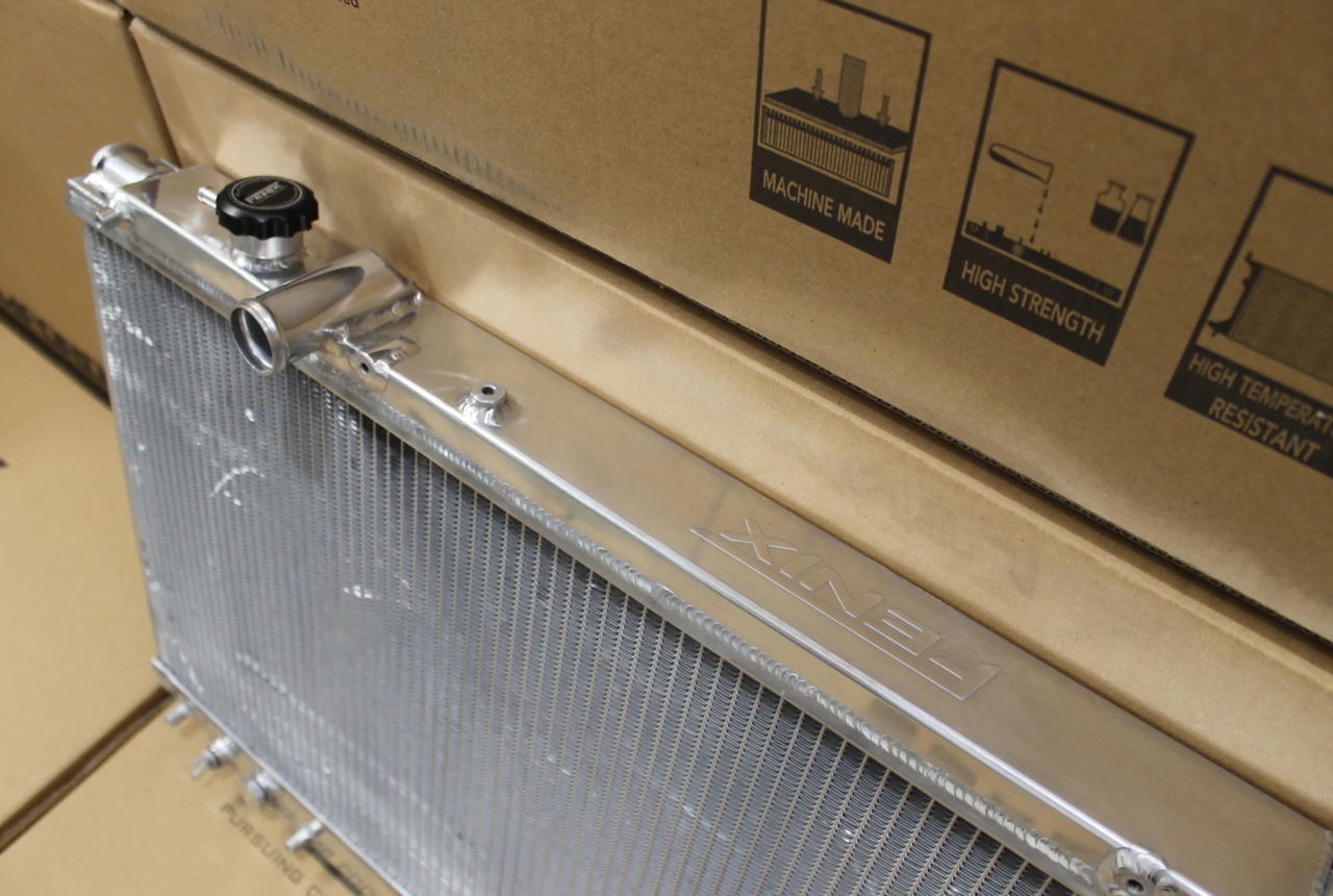 Toyota Supra JZA80 Full Alloy Performance Radiator - Polished