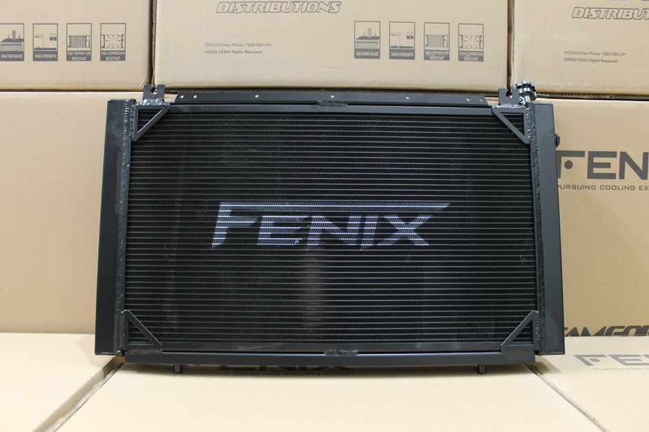 Nissan GQ Patrol Diesel Full Alloy Performance Radiator - Black