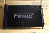 FENIX Full Alloy Radiator & Custom Single SPAL Fan Shroud - Suits All Holden VZ V8 Engines