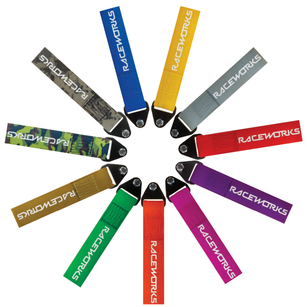 Raceworks Flexible Tow Strap 250mm
