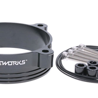 Raceworks Throttle Body Adaptor 3.0" Intercooler Pipe Clamp - Suits Bosch 74mm TB