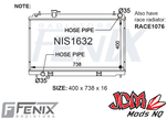FENIX OEM Replacement Radiator Suits Nissan 350Z
