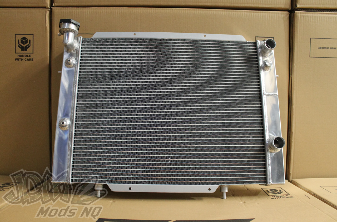 FENIX Holden VB-VC-VH-VK LS1 Conversion Full Alloy Performance Radiator - Polished