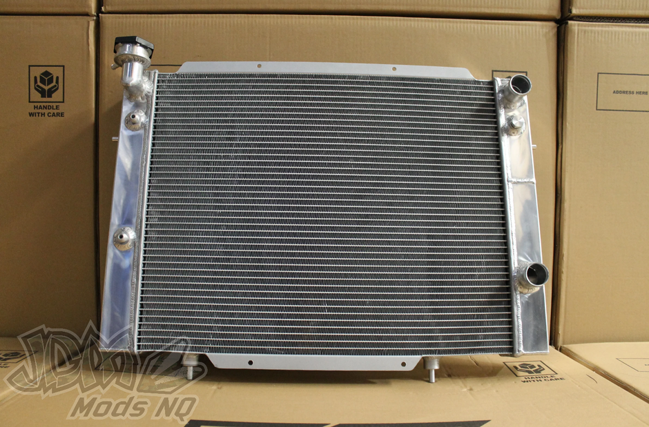 FENIX Holden VB-VC-VH-VK LS1 Conversion Full Alloy Performance Radiator - Polished