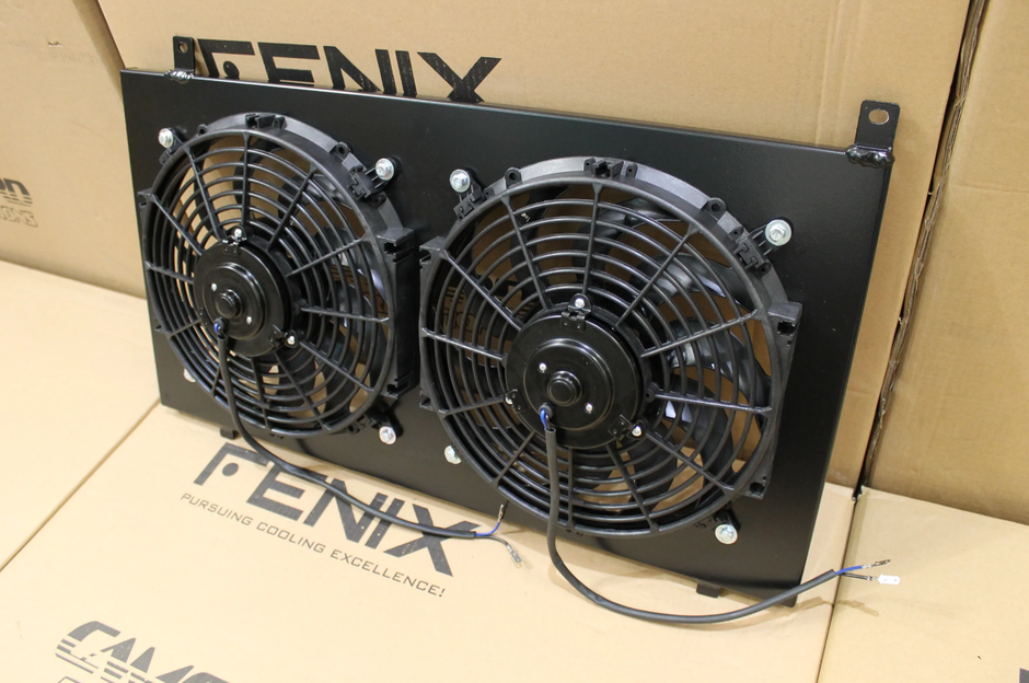 Fan Shroud & Fans for Toyota MX83 Cressida
