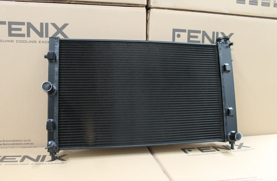 Holden VZ Commodore V8 Full Alloy Performance Radiator - Black