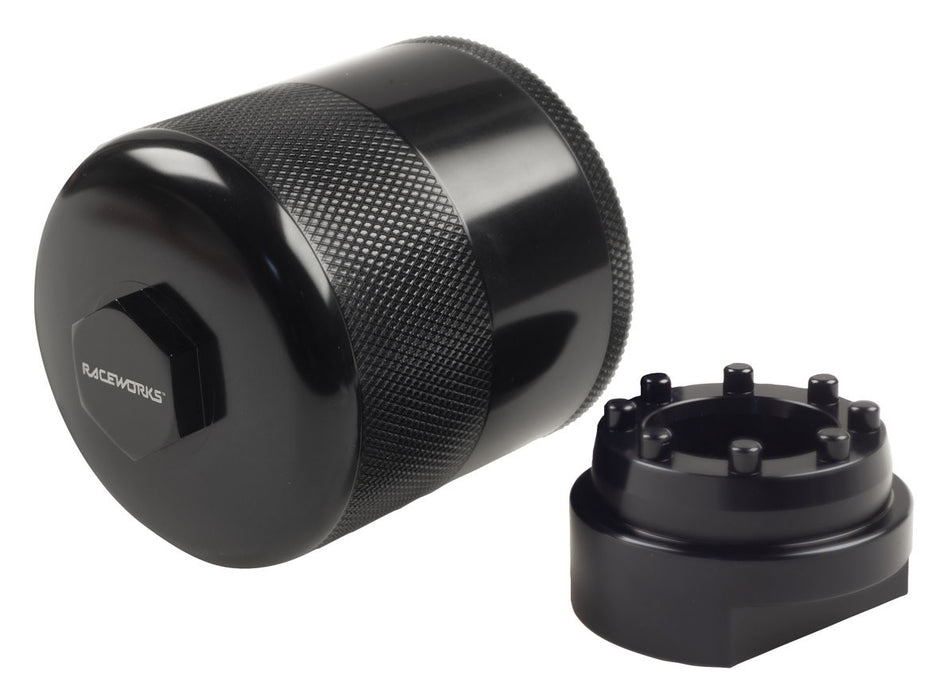 Raceworks Billet Lifetime 30 Micron Oil Filter w/Opener