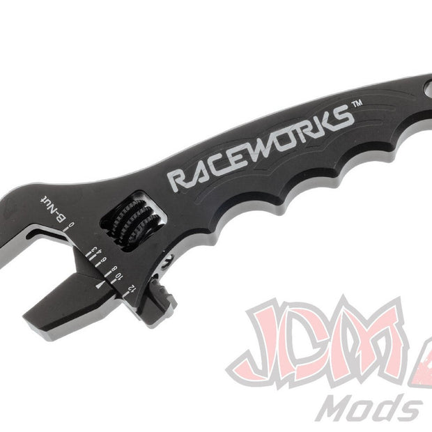 Raceworks Adjustable AN-3 to AN-12 Wrench RWT-007BK