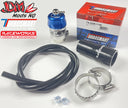 Turbosmart/Raceworks Vee Port Pro BOV Kit Suits 32-38mm (Blue)